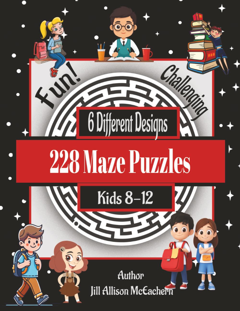 Puzzle Books Adults or Kids Mazes Digital Download