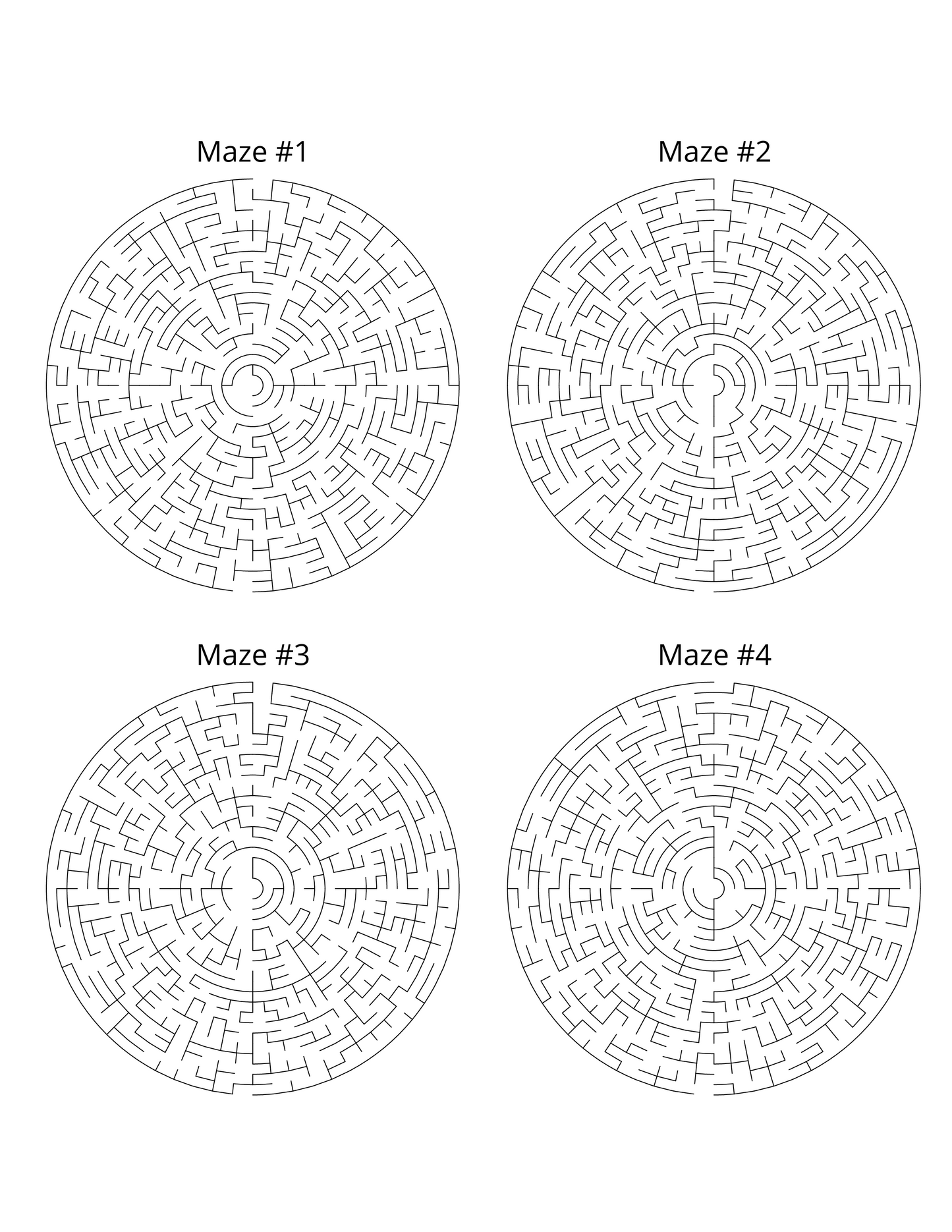 Puzzle Book Kids 8-13 Mazes, Sudoku, Missing Vowel and Number Search Digital Download