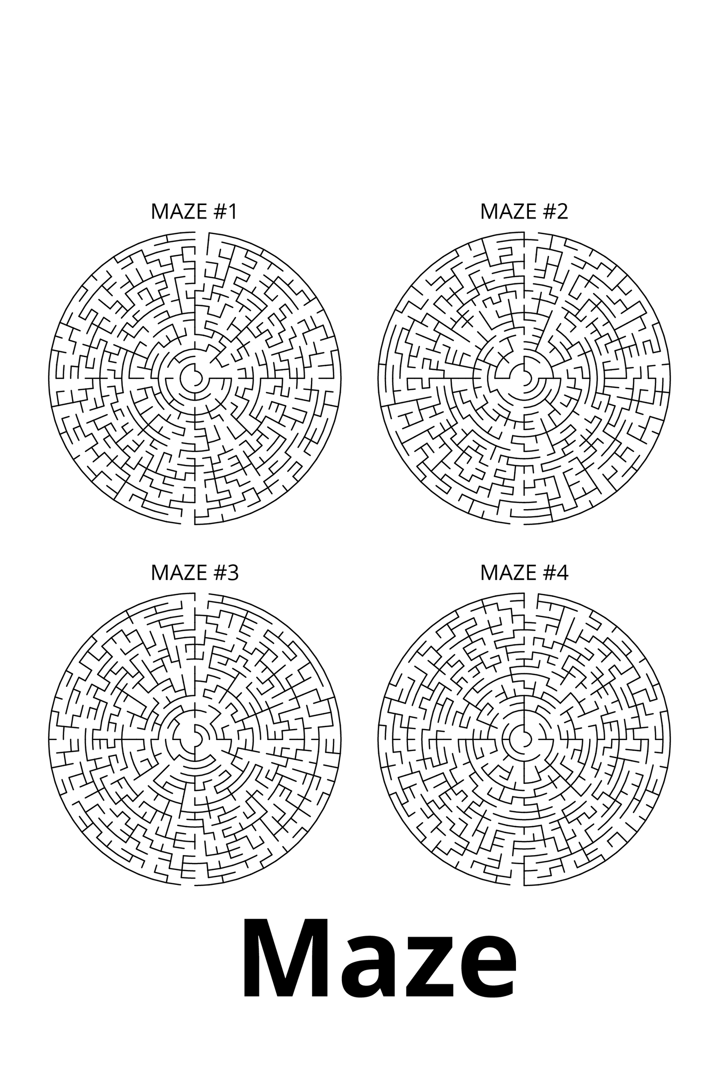 170 Activity Puzzle Book For Kids Ages 8-12 Mindfinder, Sudoku, Nurikabe, Karoku and Mazes Paperback