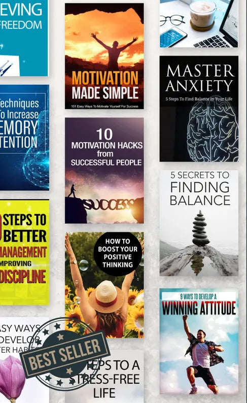 Self-Improvement Bundle 800 eBooks Digital Download