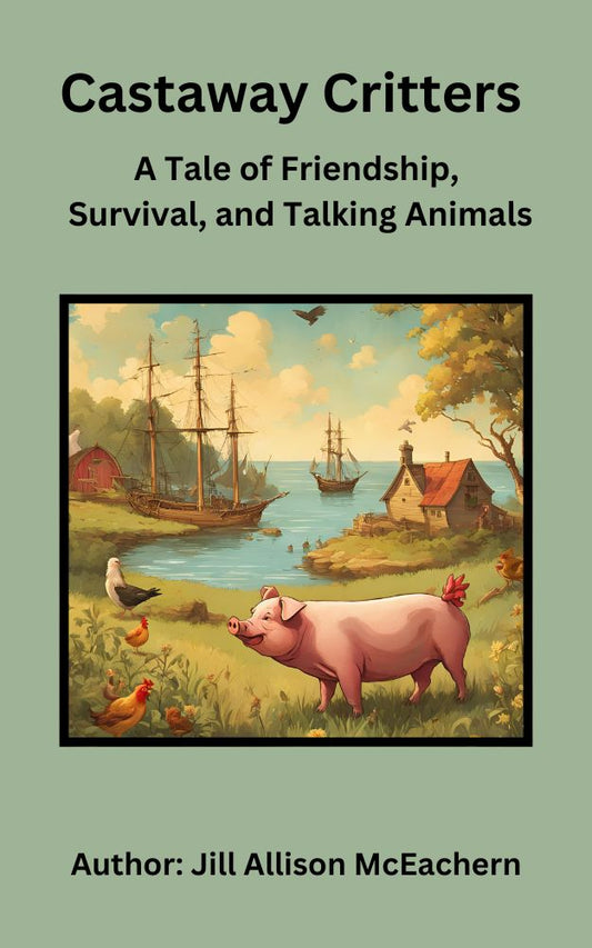 E-BOOK Castaway Critters A Tale of Friendship, Survival, and Talking Animals for kids ages 8-12