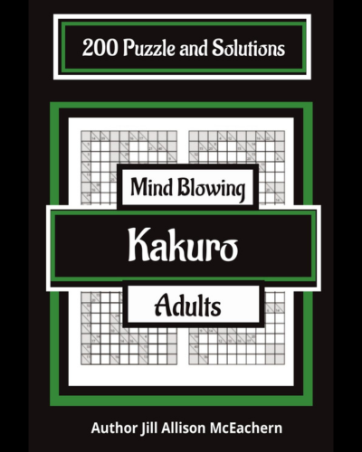 Puzzle Book Adults Kakuro Digital Download