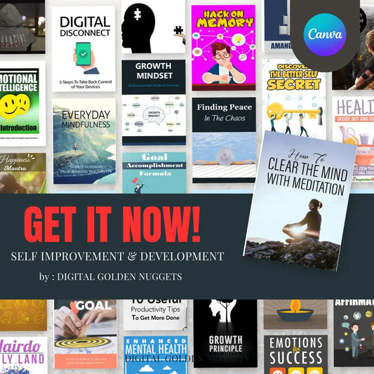 Self-Improvement Bundle 800 eBooks Digital Download